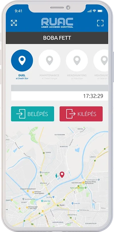 RUAC app RUAC GPS