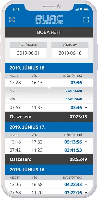 RUAC app RUAC kompatibilitás